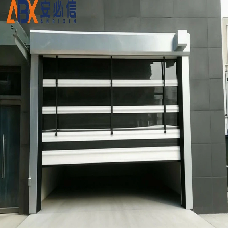 白银PVC堆积门